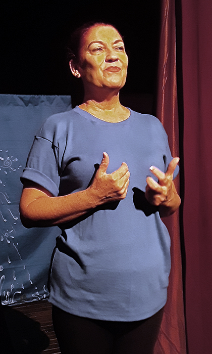 Odelí­ Alonso Monteagudo, directora del Guiñol de Santa Clara.