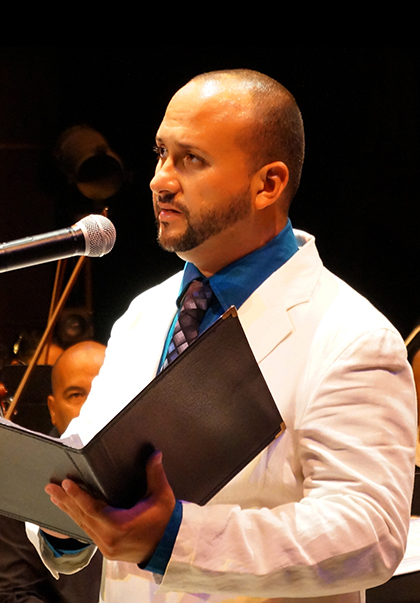 El maestro Maykel Iglesias, presidente del comité organizador del evento Santa Clara Canta.. El maestro Maykel Iglesias, presidente del comité organizador del evento Santa Clara Canta..