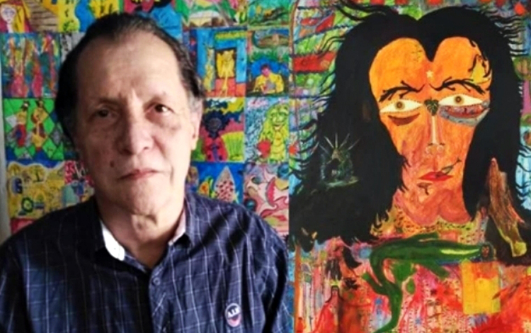 Pintor cubano Noel Guzmán Boffil, fallecido el 4 de agosto de 2021.