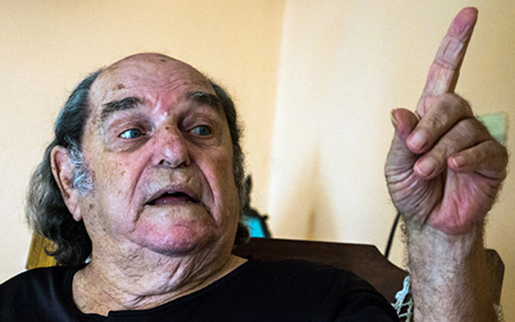 Actor cubano Manuel Porto, fallecido el 28 de septiembre de 2021.