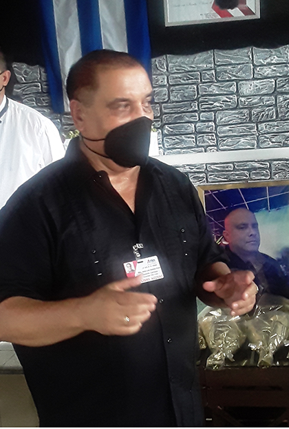Jorge Luis Santana, gerente general de Artex en Villa Clara. Jorge Luis Santana, gerente general de Artex en Villa Clara.