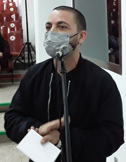 Actor Adrián Hernández.