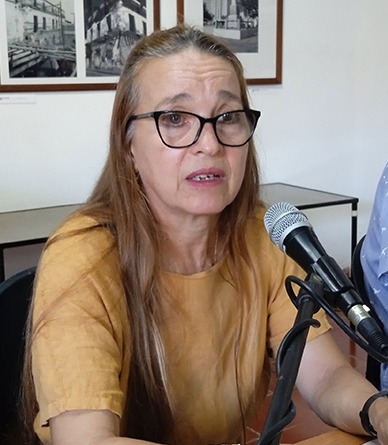 Roxana Pineda, presidenta de la Uneac en Villa Clara.