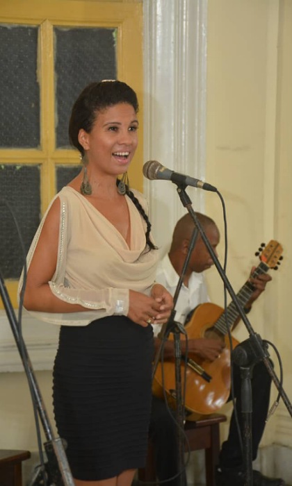 Cantante Lisy Villavicencio.