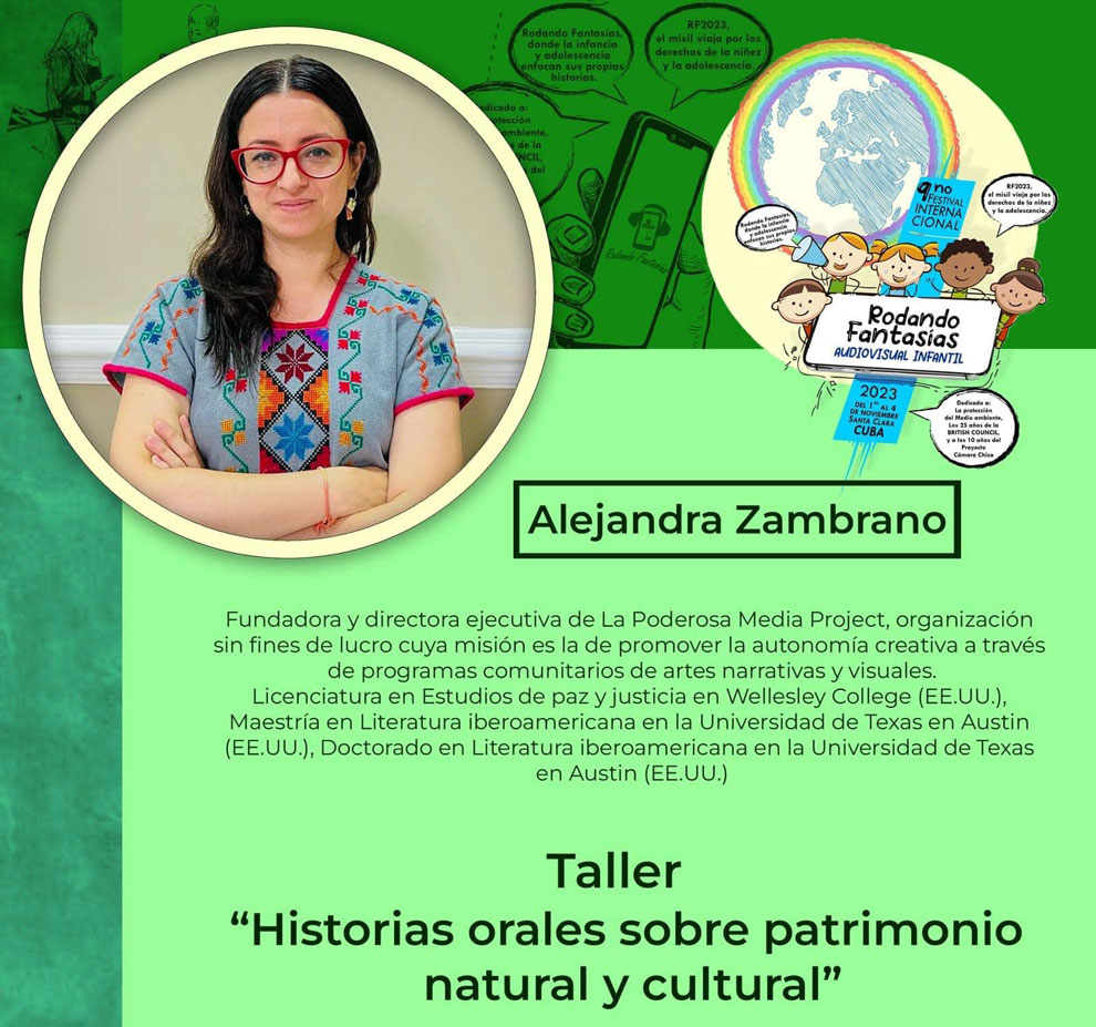 Alejandra Zambrano.