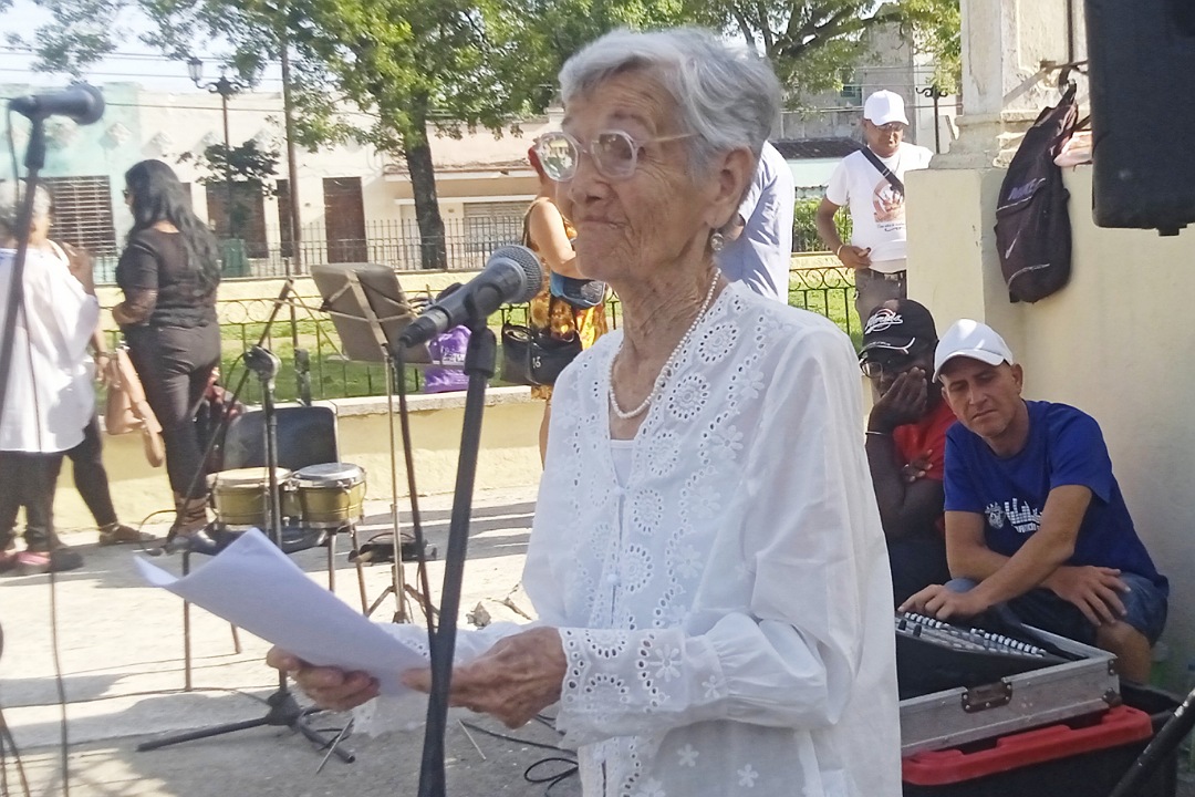 Marta Anido, promotora cultural.
