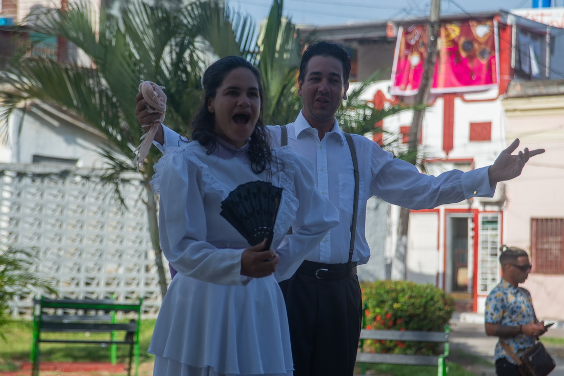 Cantantes.