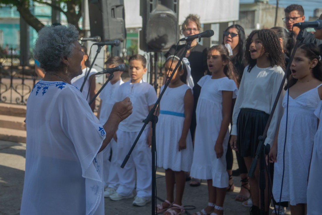 Cantoría infantil.