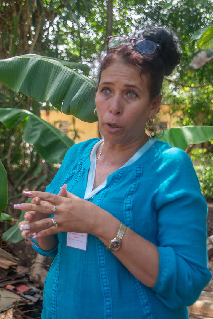 Mislenis, madre de niño autista.