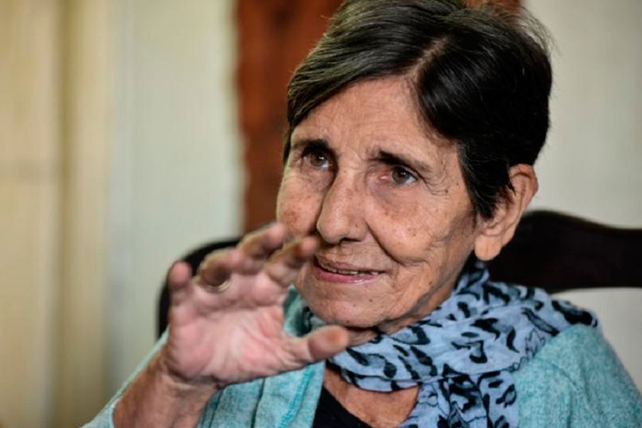 Lina de Feria, Premio Nacional de Literatura de Cuba, fallecida el 9 de marzo de 2026.