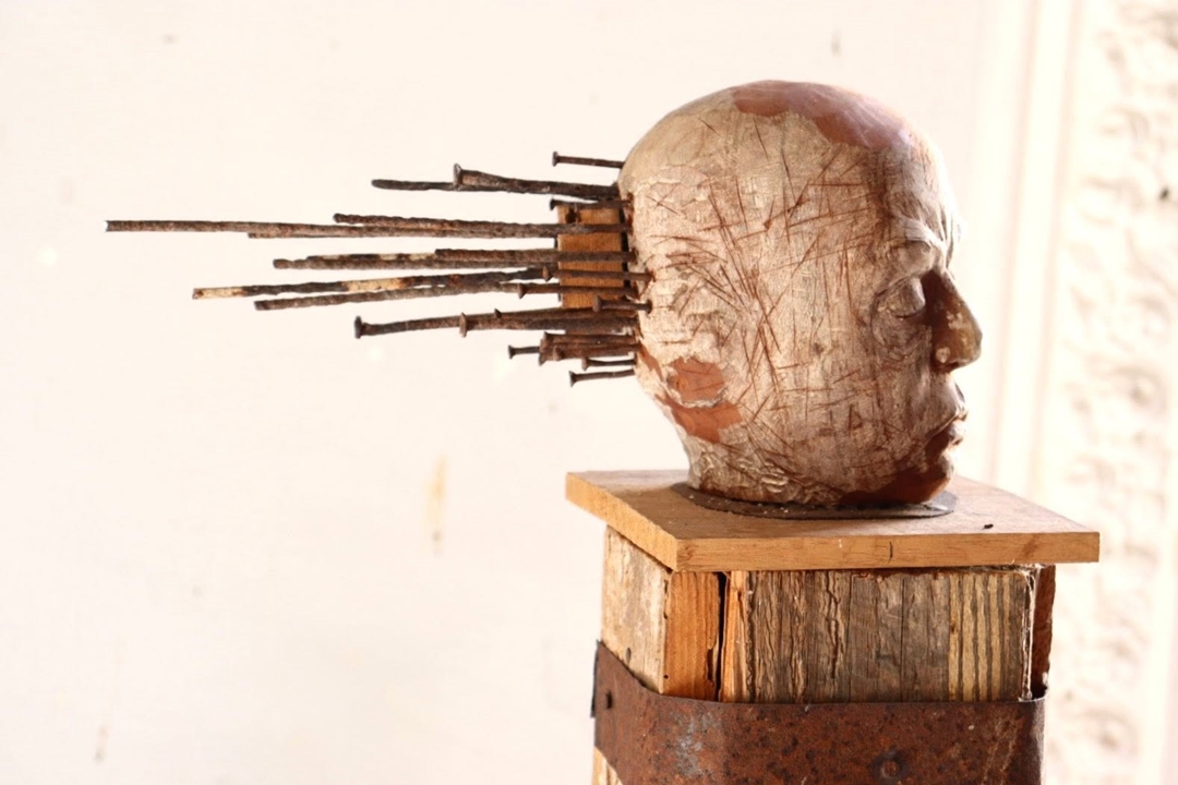 Obra de la exposición de Carlos Daniel Castillo.