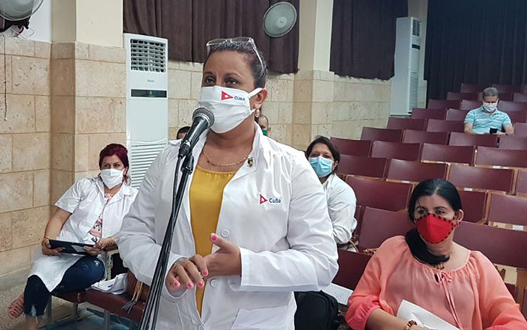Gretza Sánchez Padrón, directora de Salud Pública en Villa Clara