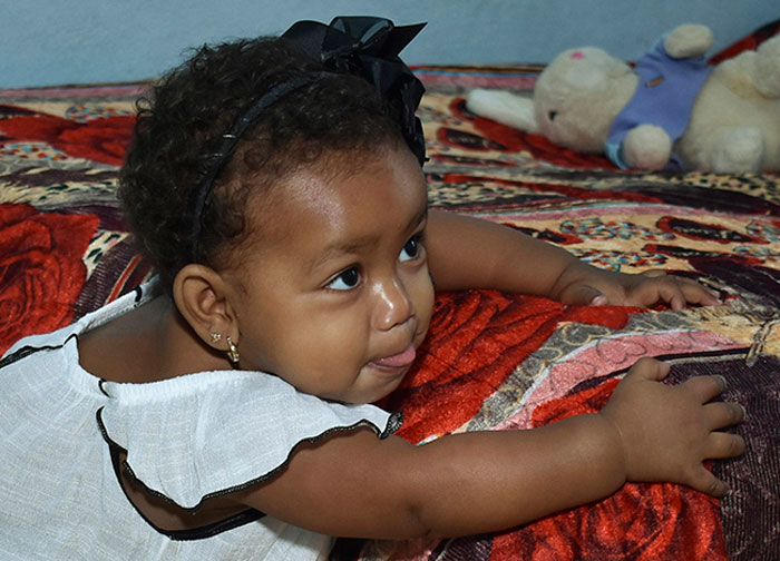 Niña cubana. Niña cubana.