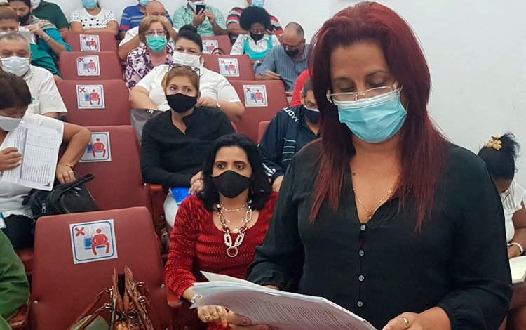 Gretza Sánchez Padrón, directora de Salud Pública en Villa Clara
