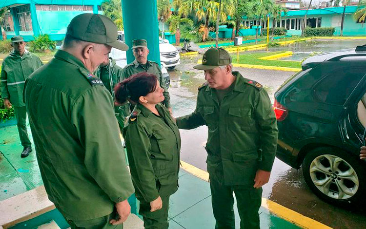 Llegada de Miguel Díaz-Canel a la provincia de Pinar del Río. Llegada de Miguel Díaz-Canel a la provincia de Pinar del Río.
