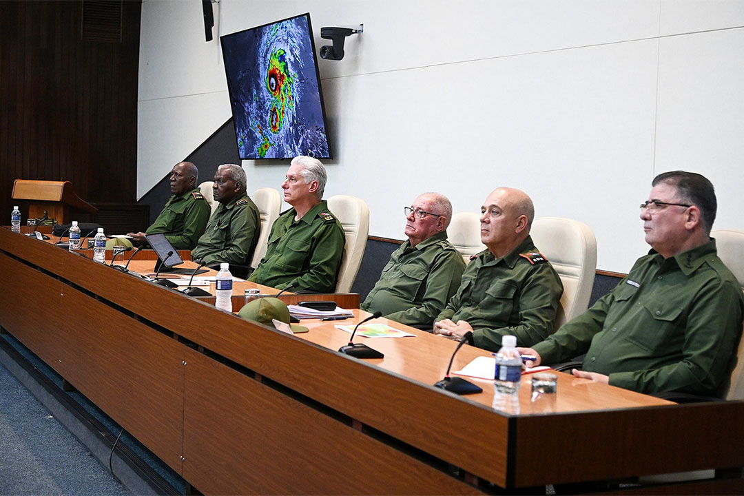 Consejo de Defensa Nacional, presidido por Miguel Díaz-Canel.