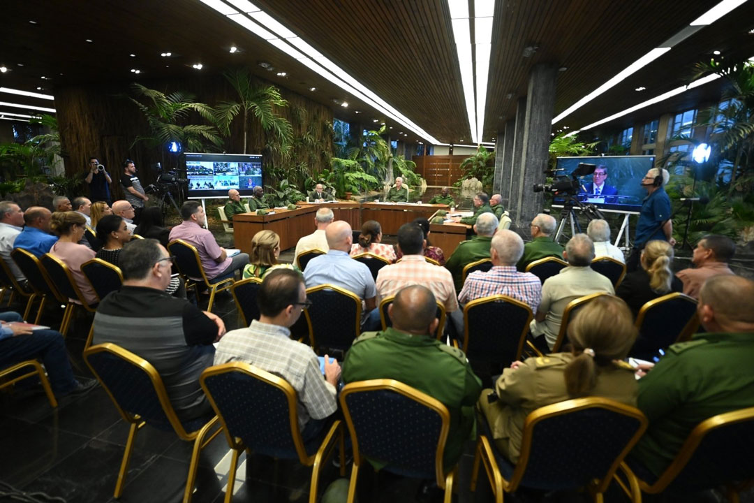 Vista general de la reunión del CDN en el espacio Mesa Redonda.