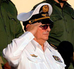 Vicealmirante Julio Cesar Gandarilla Bermejo, quien se desempeñaba como Ministro del Interior Foto: Ariel Cecilio Lemus Vicealmirante Julio Cesar Gandarilla Bermejo, quien se desempeñaba como Ministro del Interior Foto: Ariel Cecilio Lemus