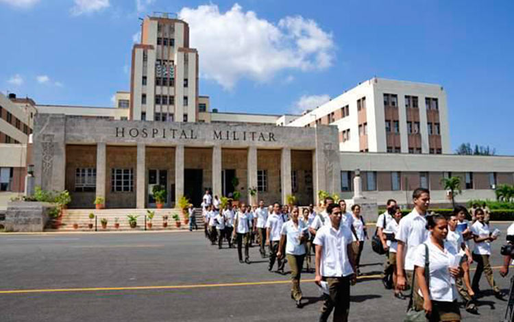 Hospital militar central Dr. Carlos Juan Finlay, de La Habana. 