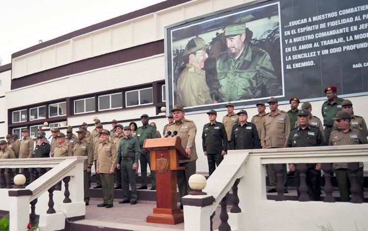 Acto por el aniversario 60 de la Contrainteligencia Militar.