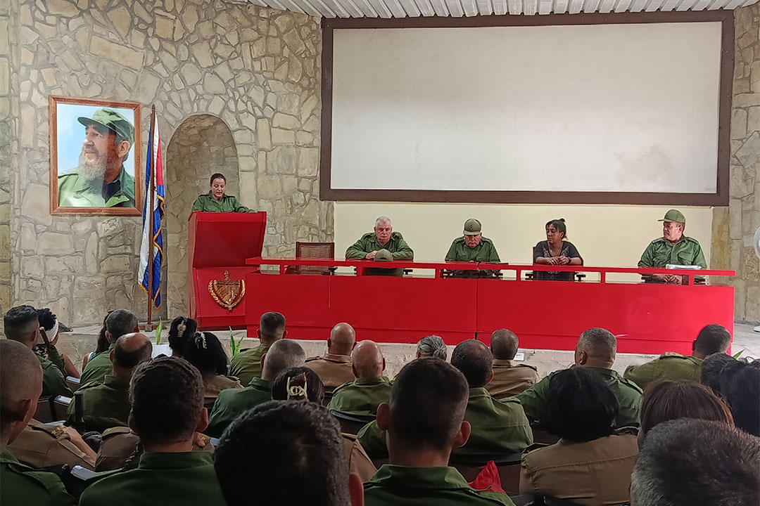 Combatientes de las FAR en Villa Clara.
