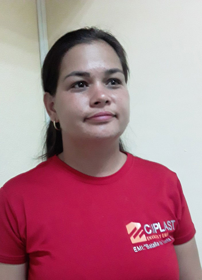 Laura Danae Ruiz Cuan, secretaria general del Comité de la UJC.