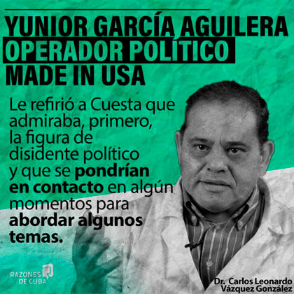 Declaraciones del doctor Carlos Leonardo Vázquez González, agente de la Seguridad de Estado de Cuba.