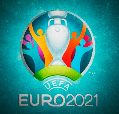 Logo de la Eurocopa de Fútbol 2021.