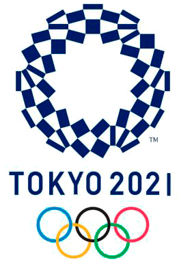 Logo de los Juegos Olímpicos de Tokio 2021. Logo de los Juegos Olímpicos de Tokio 2021.
