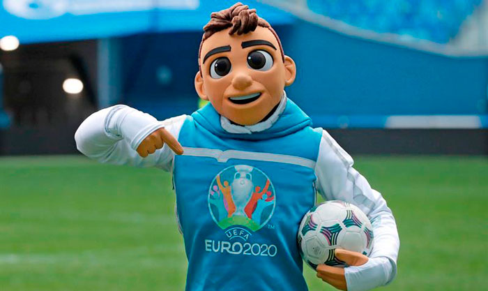 Mascota de la Eurocopa. Mascota de la Eurocopa.