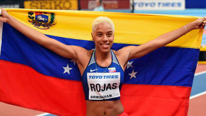 Yulimar Rojas,atleta venezolana Yulimar Rojas,atleta venezolana