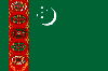 Bandera de Turkmenistán