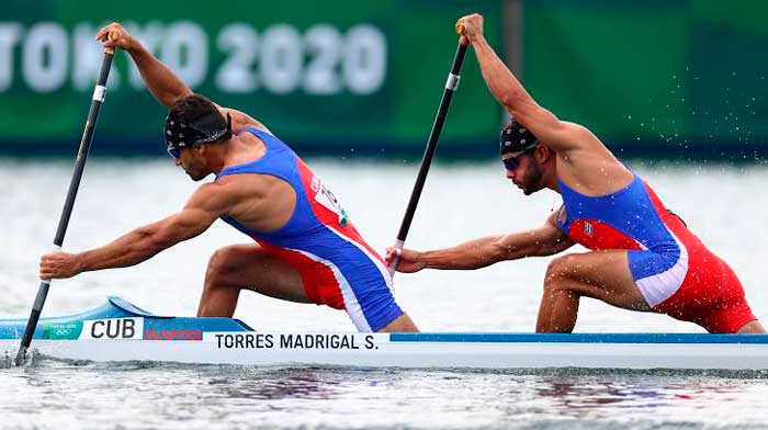 Serguey Torres y Fernando Dayán Jorge, dupla cubana de C-2 a 1000 m. Serguey Torres y Fernando Dayán Jorge, dupla cubana de C-2 a 1000 m.
