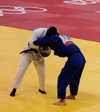 Judoca cubano Iván Silva en el combate contra el turco Mihael Zgank. Judoca cubano Iván Silva en el combate contra el turco Mihael Zgank.