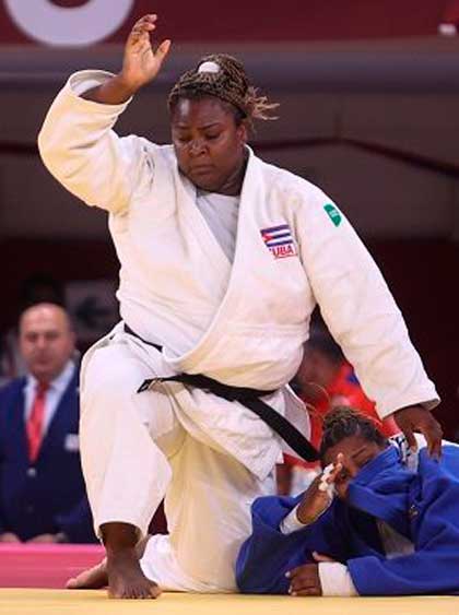 Idalys Ortiz, medallista de plata en Tokio 2020. Idalys Ortiz, medallista de plata en Tokio 2020.