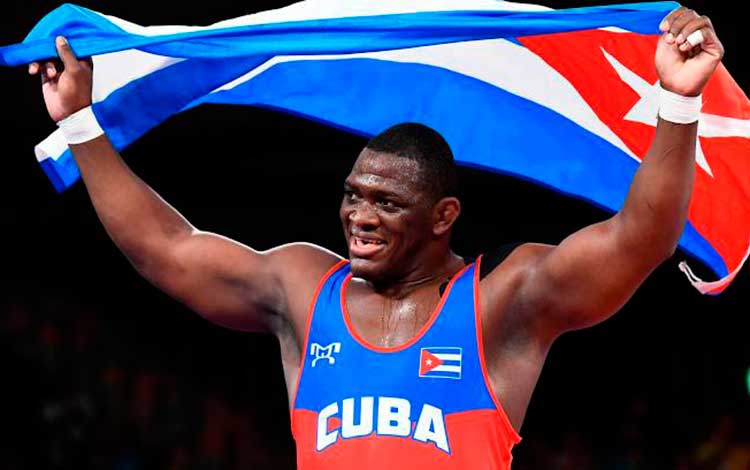 MIjaín López, campeón olímpico de Tokio 2020.