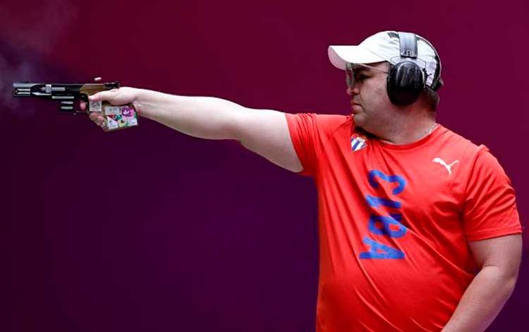 Leuris Pupo, plata en pistola de tiro rápido a 25 metros, en los Juegos Olímpicos de Tokio 2020. Leuris Pupo, plata en pistola de tiro rápido a 25 metros, en los Juegos Olímpicos de Tokio 2020.