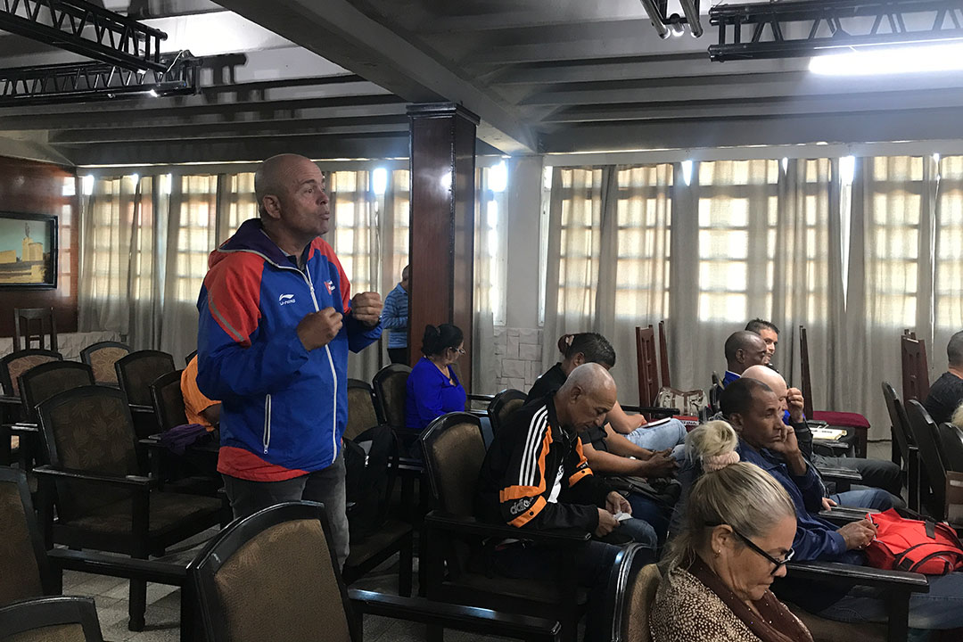 Roberto Pérez Rojas, subdirector de la EIDE Héctor Ruiz, de Villa Clara.