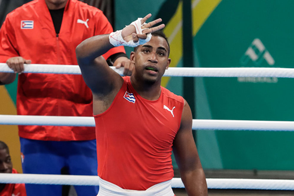 Arlen López celebra su tercer título en Juegos Panamericanos.
