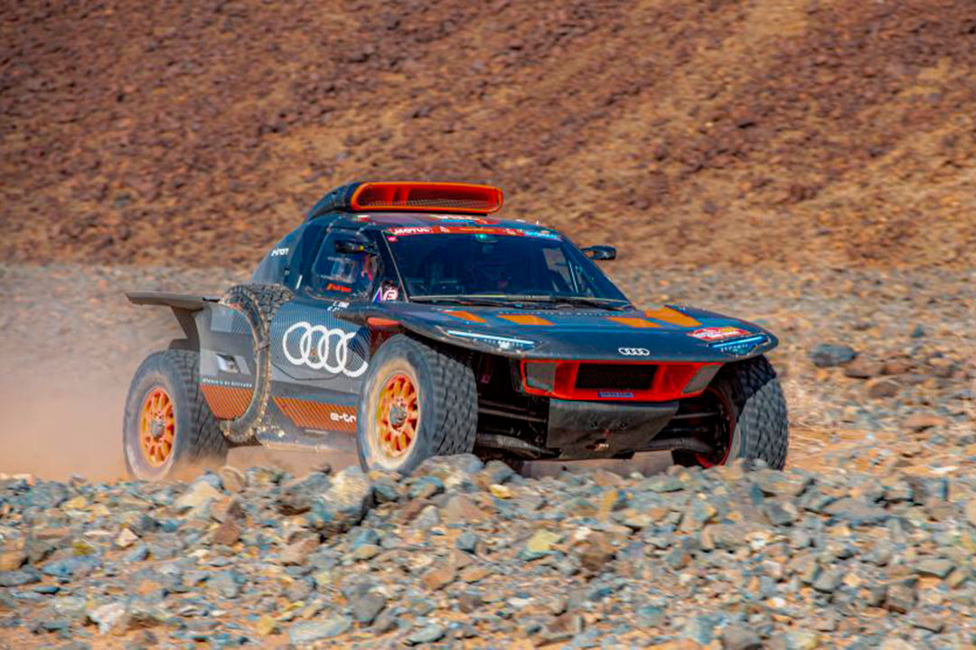 Coche de Carlos Saínz, ganador de Dakar 2024.