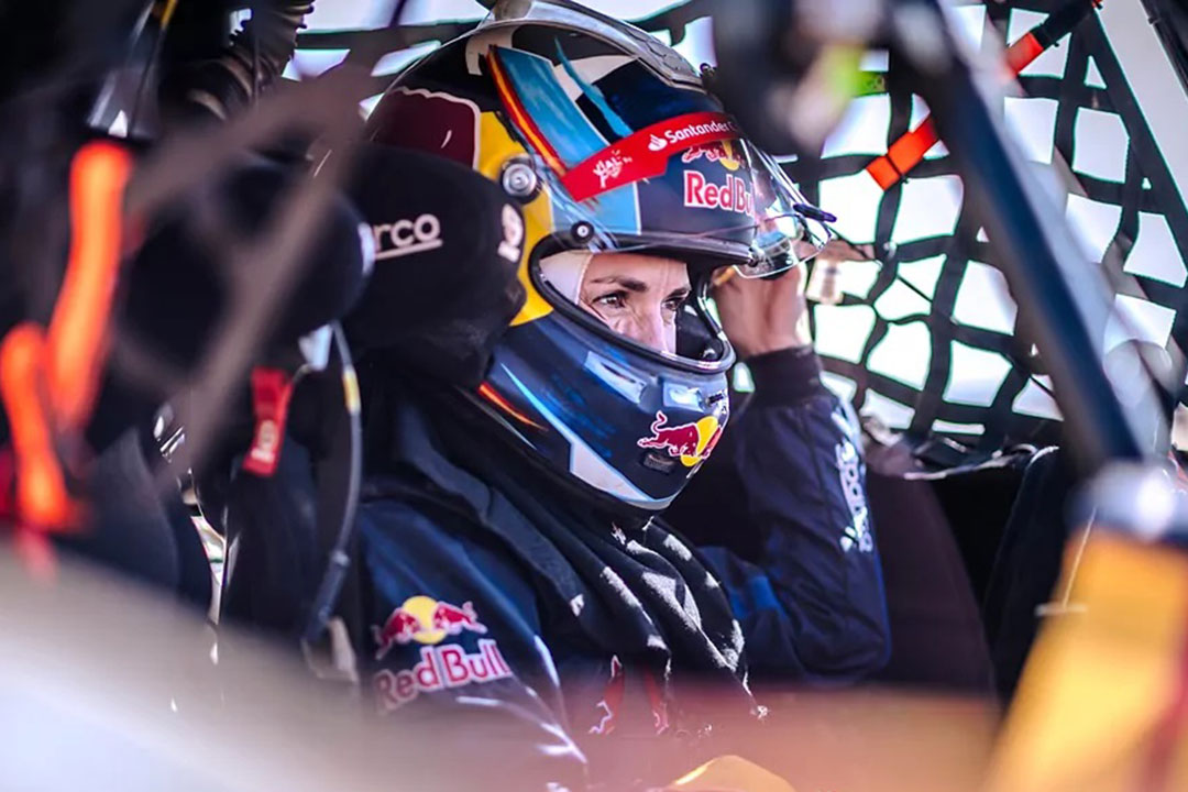 Cristina Gutiérrez en una de las etapas de Dakar 2024.