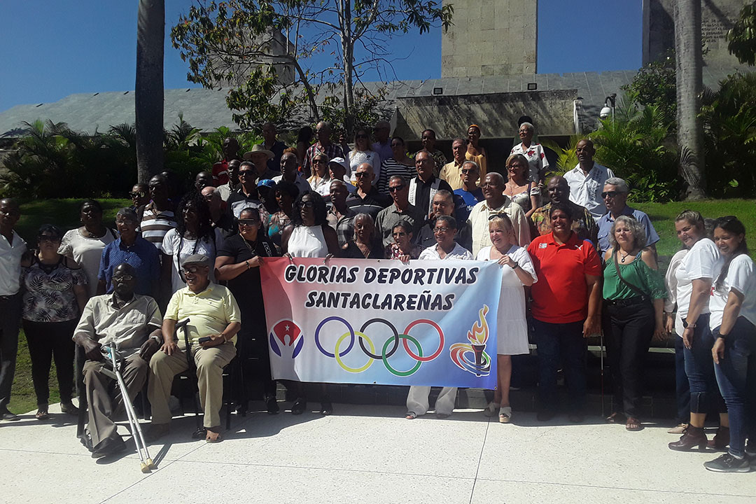 Glorias del deporte en Santa Clara.