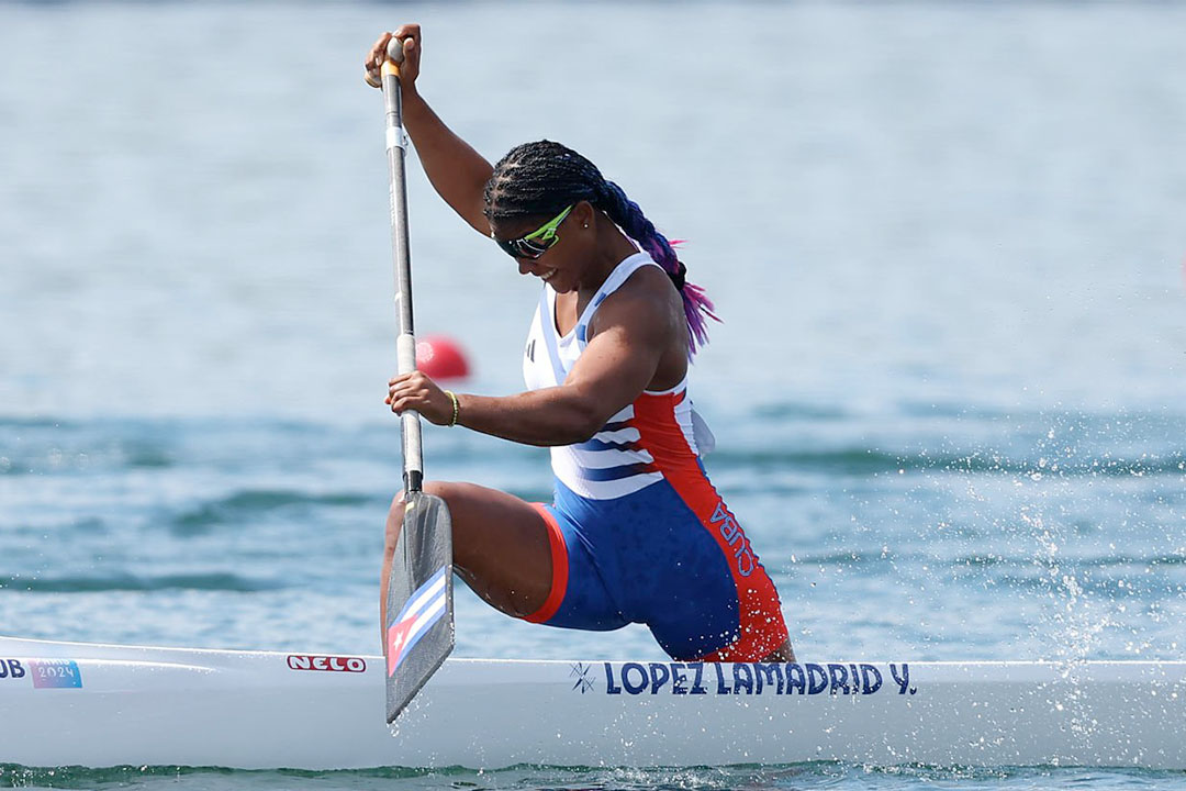 Canoísta Yinnoly López.