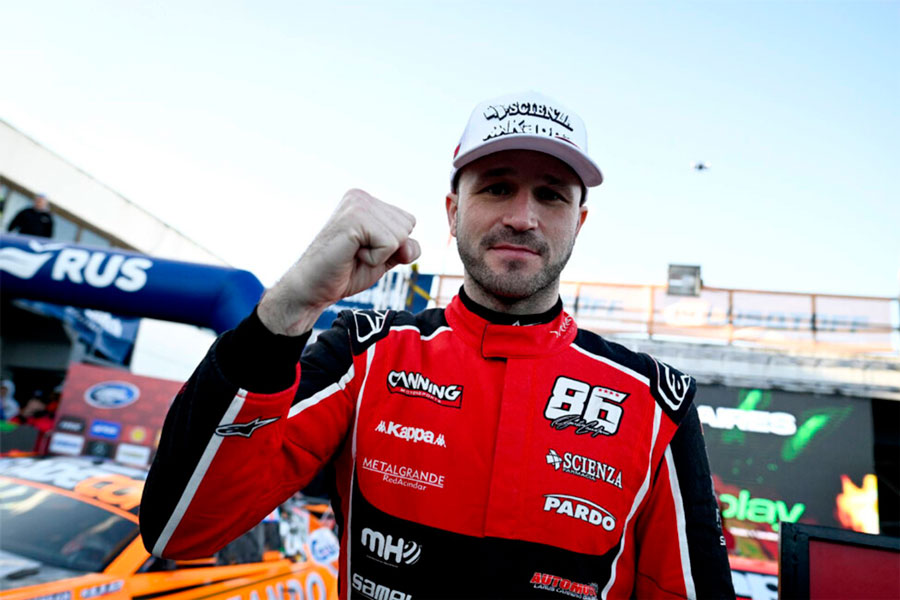 Agustín Canapino como figura sudamericana del mundo del automovilismo.