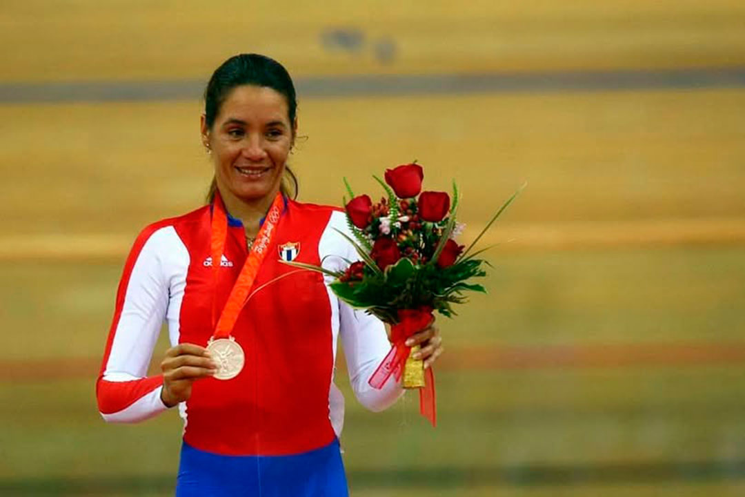 Yoanka González, medalla de plata en Beijing 2008.
