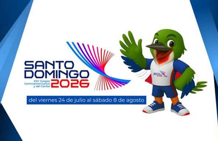 Logo de los Centroamericanos de Santo Domingo.