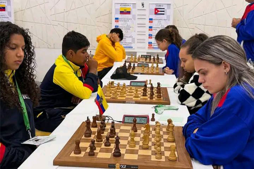 Equipo Cuba 2, sexto en la Olimpiada Mundial de Ajedrez Sub-16.
