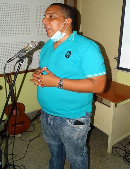 Yoel Pérez García, miembro del Buró Provincial del PCC en Villa Clara. Yoel Pérez García, miembro del Buró Provincial del PCC en Villa Clara.
