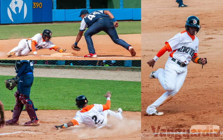 Magdiel Gómez, pelotero del equipo Villa Clara, líder en bases robadas de la 60 Serie Nacional de Béisbol. Magdiel Gómez, pelotero del equipo Villa Clara, líder en bases robadas de la 60 Serie Nacional de Béisbol.