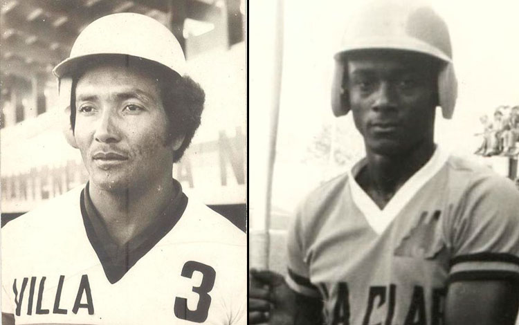 Amado Zamora y Oscar Machado, peloteros de Villa Clara. Amado Zamora y Oscar Machado, peloteros de Villa Clara.